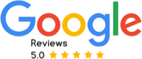 Five star reviews on Google